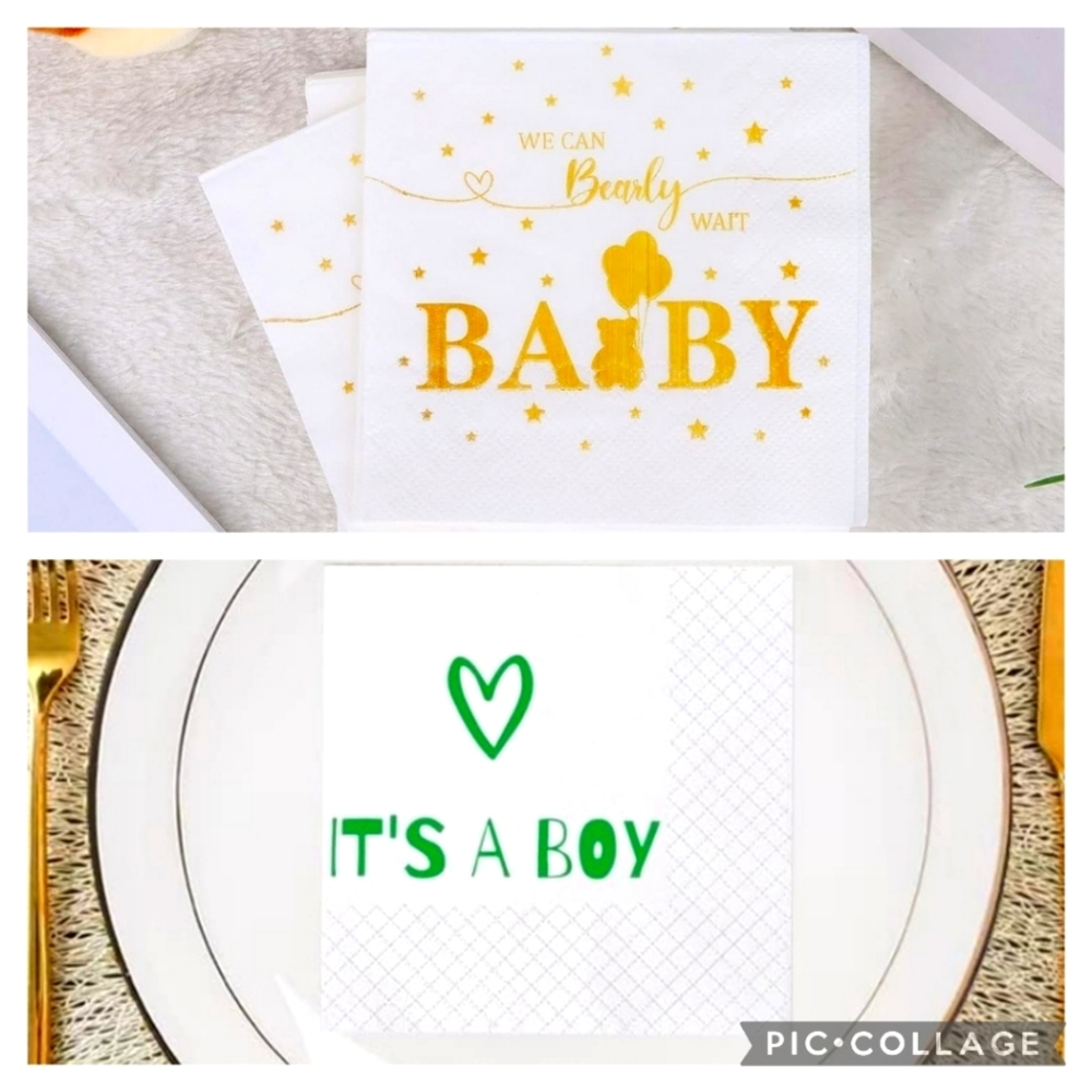 150+Napkins Baby Shower & It's a Boy